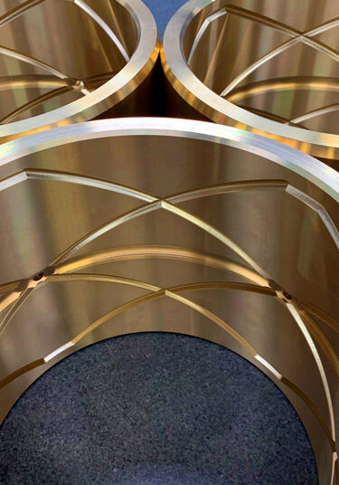 Grooving within a bearing